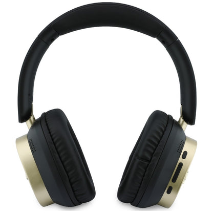 Auricular Bluetooth Handsfree Guess Rectangle Metal Script, A2DP, Preto