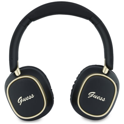 Auricular Bluetooth Handsfree Guess Rectangle Metal Script, A2DP, Preto