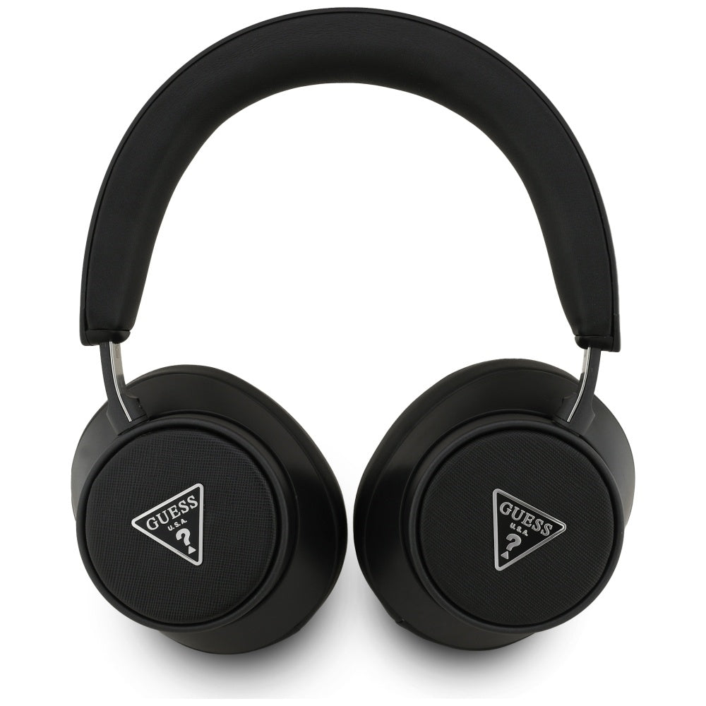 Handsfree Bluetooth Guess Saffiano Triangle Logo, A2DP, Preto