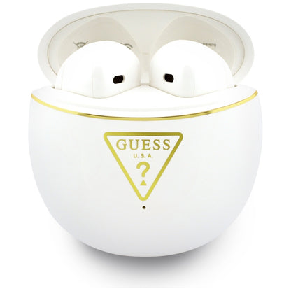 Handsfree Bluetooth Guess Script Print, TWS, Branco
