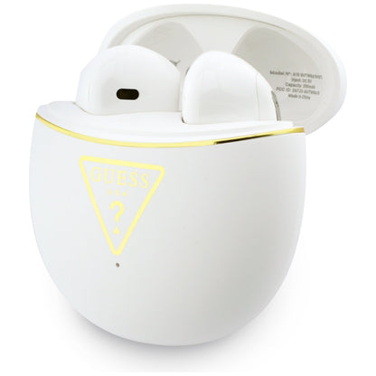 Handsfree Bluetooth Guess Script Print, TWS, Branco
