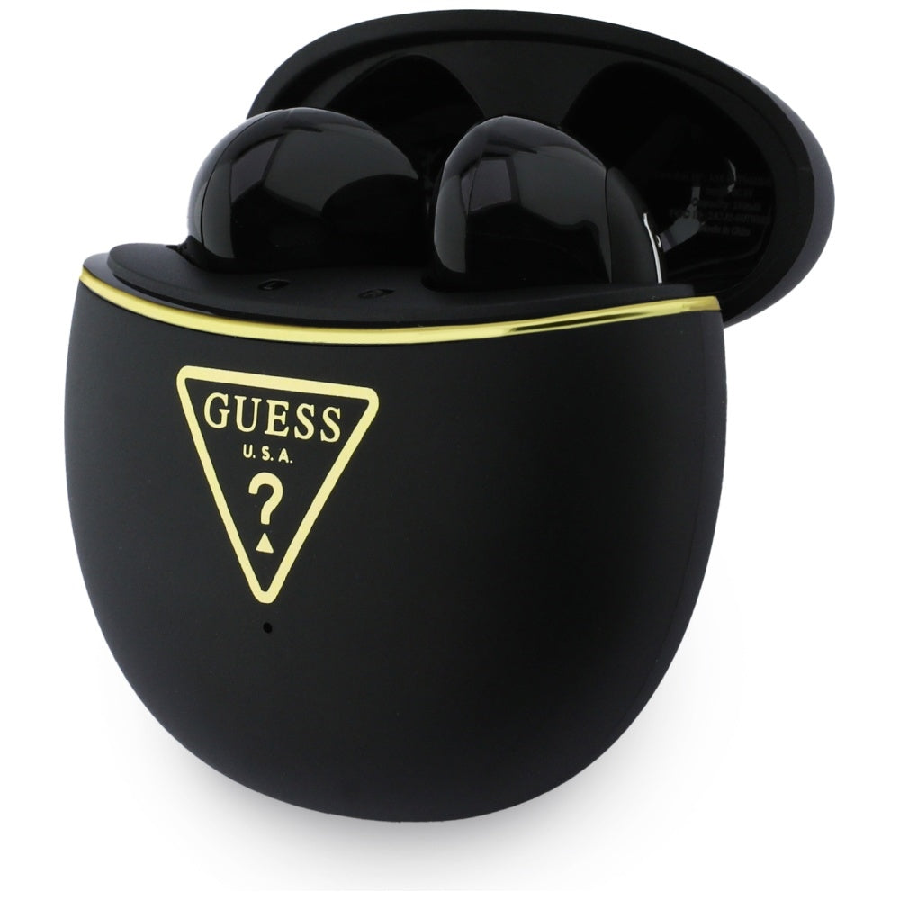 Handsfree Bluetooth Guess Script Print, TWS, Preto