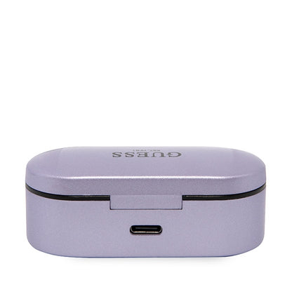 Handsfree Bluetooth Guess, TWS, Roxo