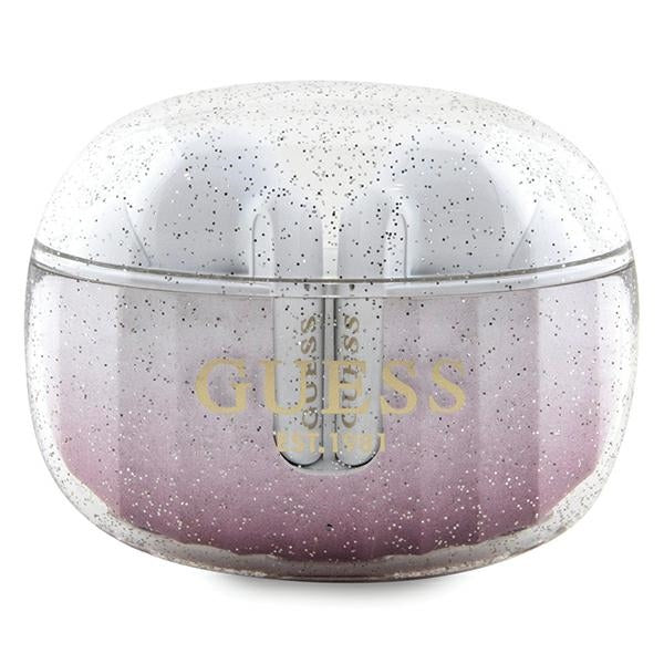 Handsfree Bluetooth Guess, TWS, Rosa
