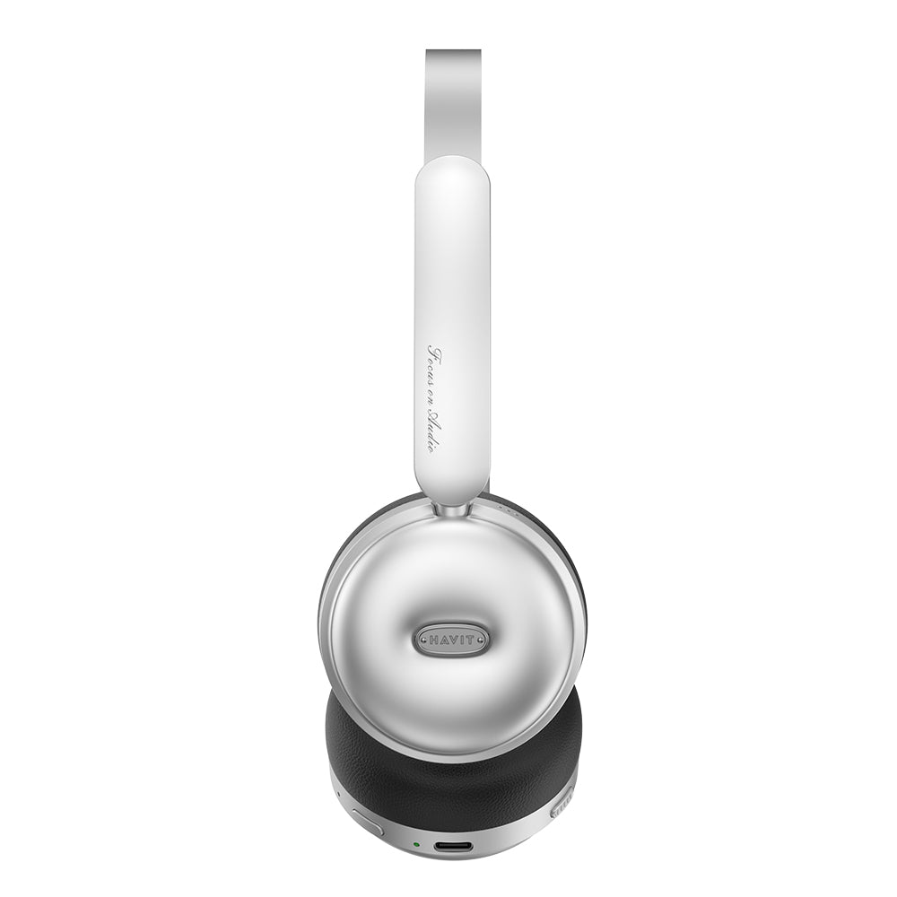 Handsfree Bluetooth HAVIT H616BT, A2DP, Prateado Preto