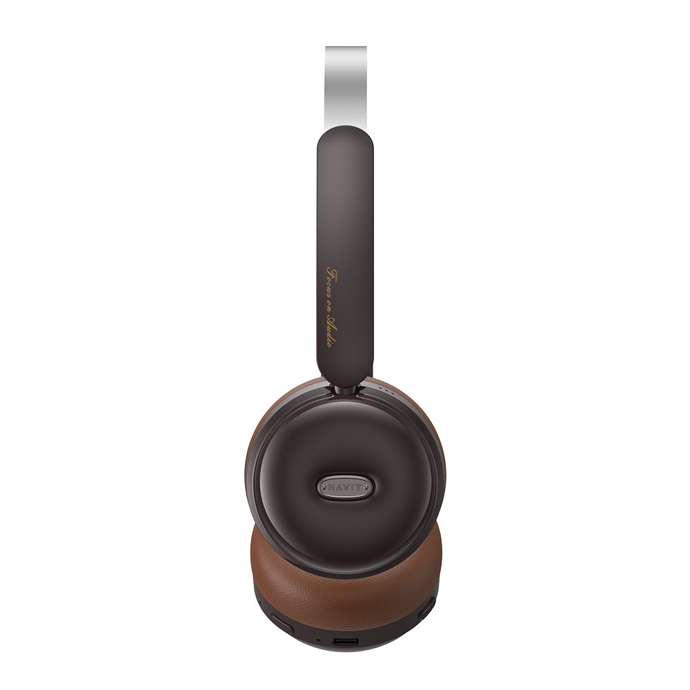 Handsfree Bluetooth HAVIT H616BT, A2DP, Castanho