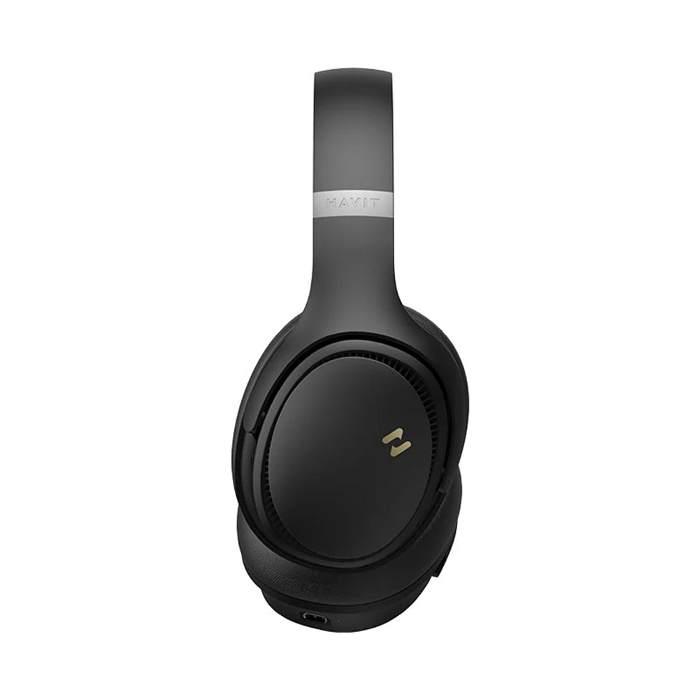 Handsfree Bluetooth HAVIT H630BT Pro, A2DP, ANC, Preto