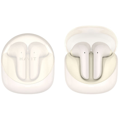 Handsfree Bluetooth HAVIT Modern Buds TW974, TWS, Bege