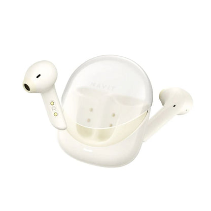 Handsfree Bluetooth HAVIT Modern Buds TW974, TWS, Bege
