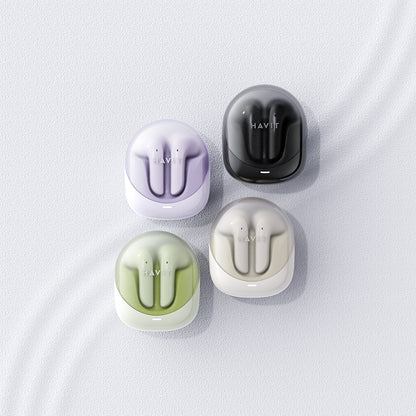 Handsfree Bluetooth HAVIT Modern Buds TW974, TWS, Bege