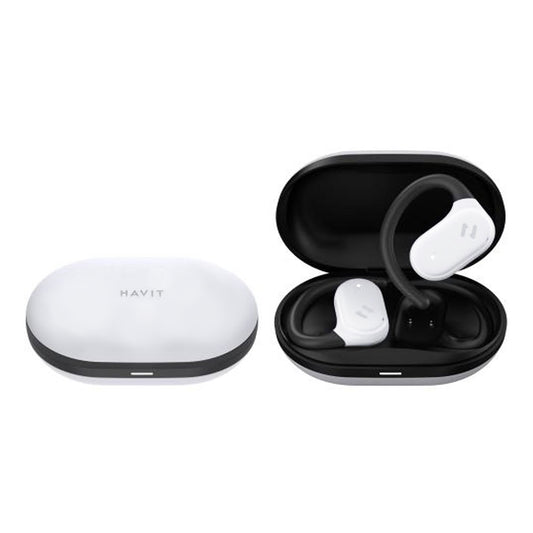 Handsfree Bluetooth HAVIT OWS915, TWS, Cinzento