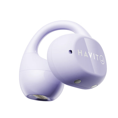 Handsfree Bluetooth HAVIT OWS916 Lite, TWS, Roxo