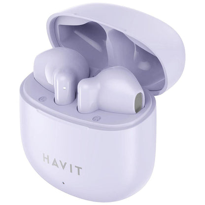Handsfree Bluetooth HAVIT TW976, TWS, Roxo