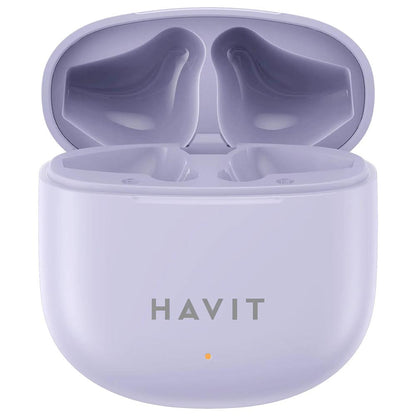 Handsfree Bluetooth HAVIT TW976, TWS, Roxo