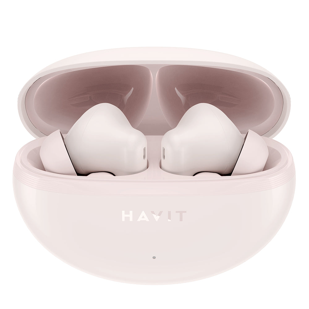 Handsfree Bluetooth HAVIT TW986, TWS, Rosa