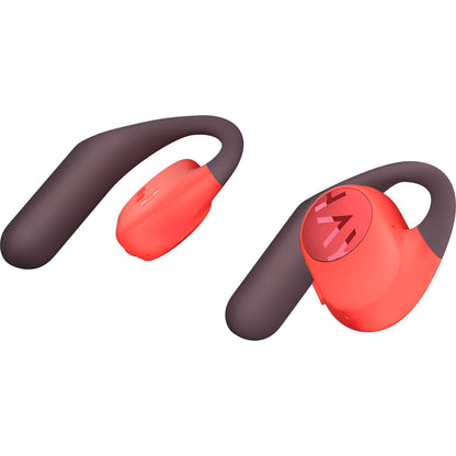 Auriculares Bluetooth Haylou PurFree Bluetooth OW01, TWS, Laranja 