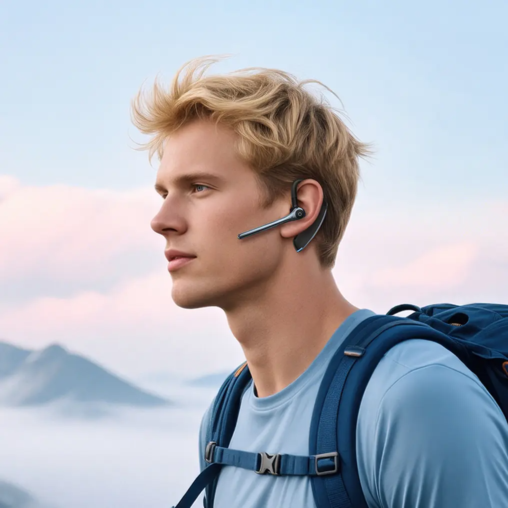 Handsfree Bluetooth HOCO E90, A2DP, Preto