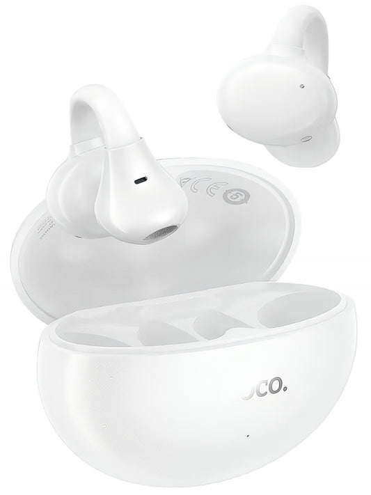 Handsfree Bluetooth HOCO EA8, TWS, Branco