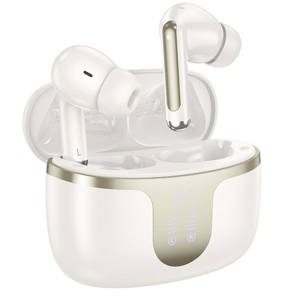 Handsfree Bluetooth HOCO EQ10, TWS, Branco