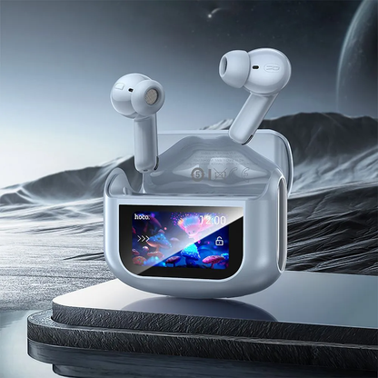 Handsfree Bluetooth HOCO EQ21, TWS, ANC, Azul