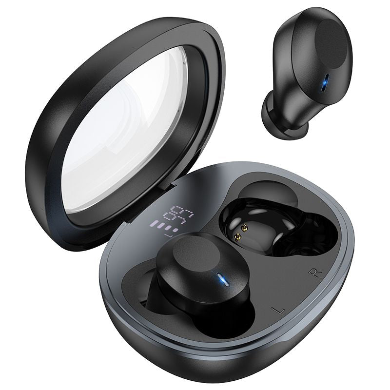 Handsfree Bluetooth HOCO EQ3, TWS, Preto
