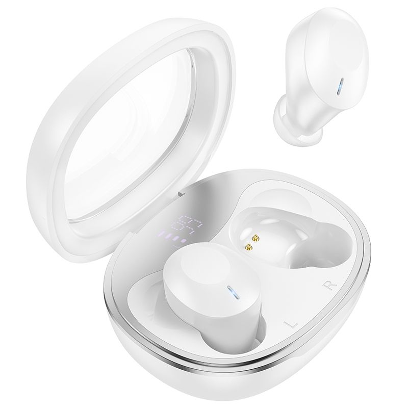 Handsfree Bluetooth HOCO EQ3, TWS, Branco