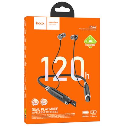 Handsfree Bluetooth HOCO ES62, A2DP, Preto