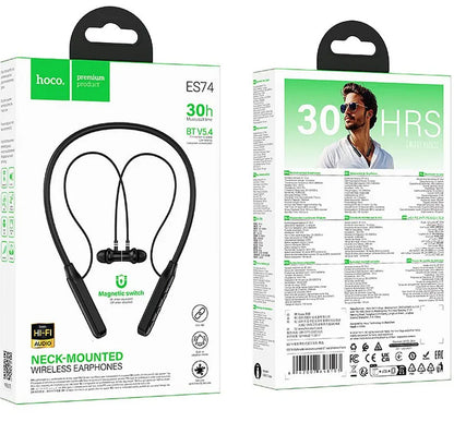 Handsfree Bluetooth HOCO ES74, A2DP, Preto