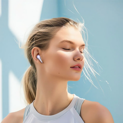 Handsfree Bluetooth HOCO EW202, TWS, Roxo