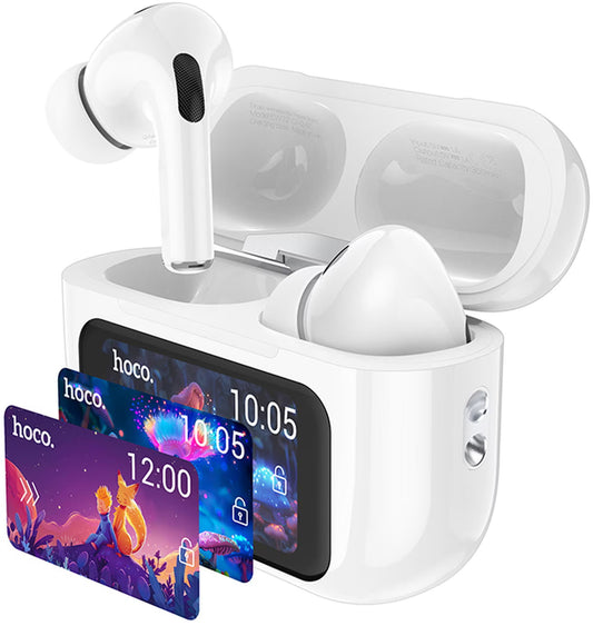 Auricular Bluetooth HOCO EW72 Lite, TWS, Branco