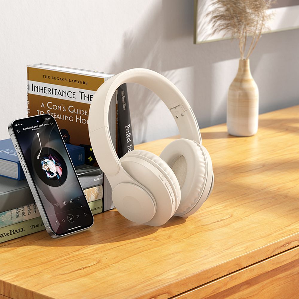 Handsfree Bluetooth HOCO W45, A2DP, Branco