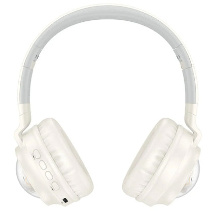 Handsfree Bluetooth HOCO W50 Kids Cute Cat, A2DP, Branco