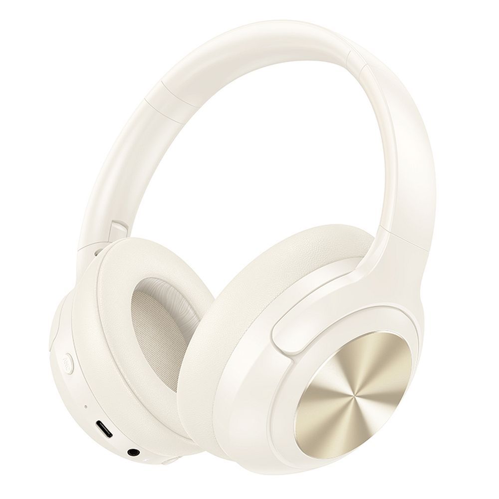 Handsfree Bluetooth HOCO W54, A2DP, ANC, Branco