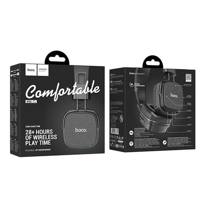 Handsfree Bluetooth HOCO W56, A2DP, Preto