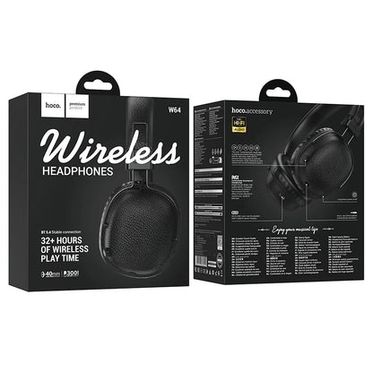 Handsfree Bluetooth HOCO W64, A2DP, Preto