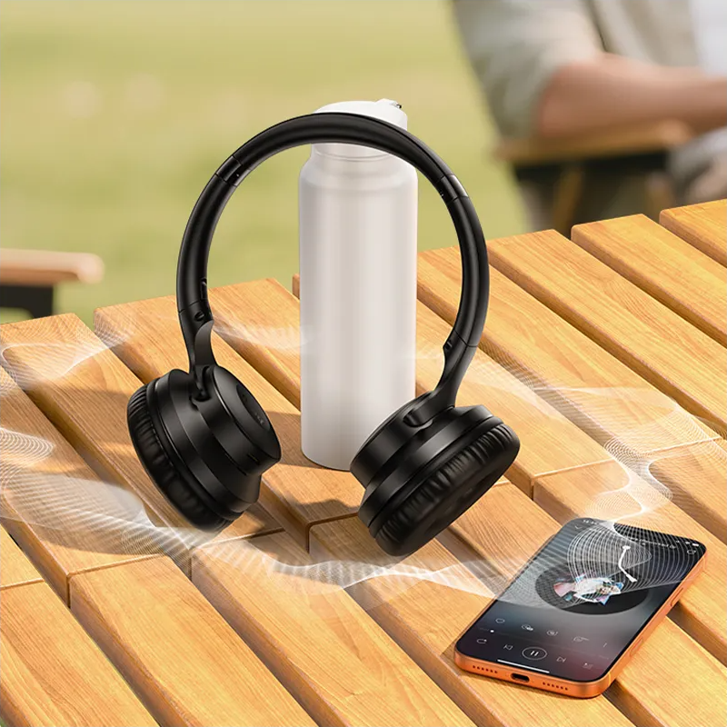 Handsfree Bluetooth HOCO W71, A2DP, Preto