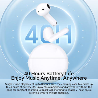 Handsfree Bluetooth Honor Choice X7e, TWS, ANC, Branco 5504ABHF