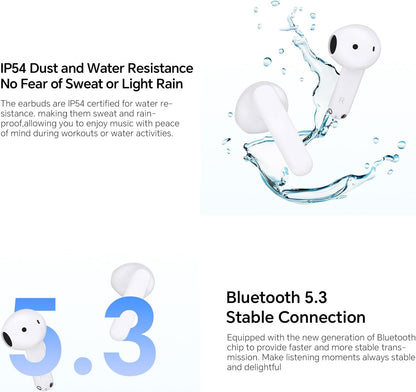 Handsfree Bluetooth Honor Choice X7e, TWS, ANC, Branco 5504ABHF
