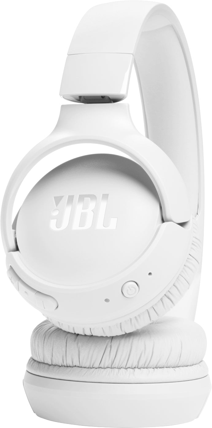 Mãos-livres Bluetooth JBL Tune 520BT, Multiponto, A2DP, Branco JBLT520BTWHT