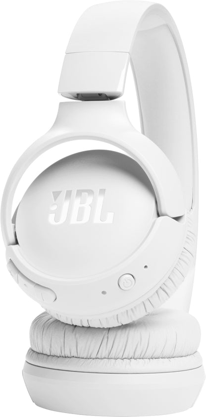 Mãos-livres Bluetooth JBL Tune 520BT, Multiponto, A2DP, Branco JBLT520BTWHT