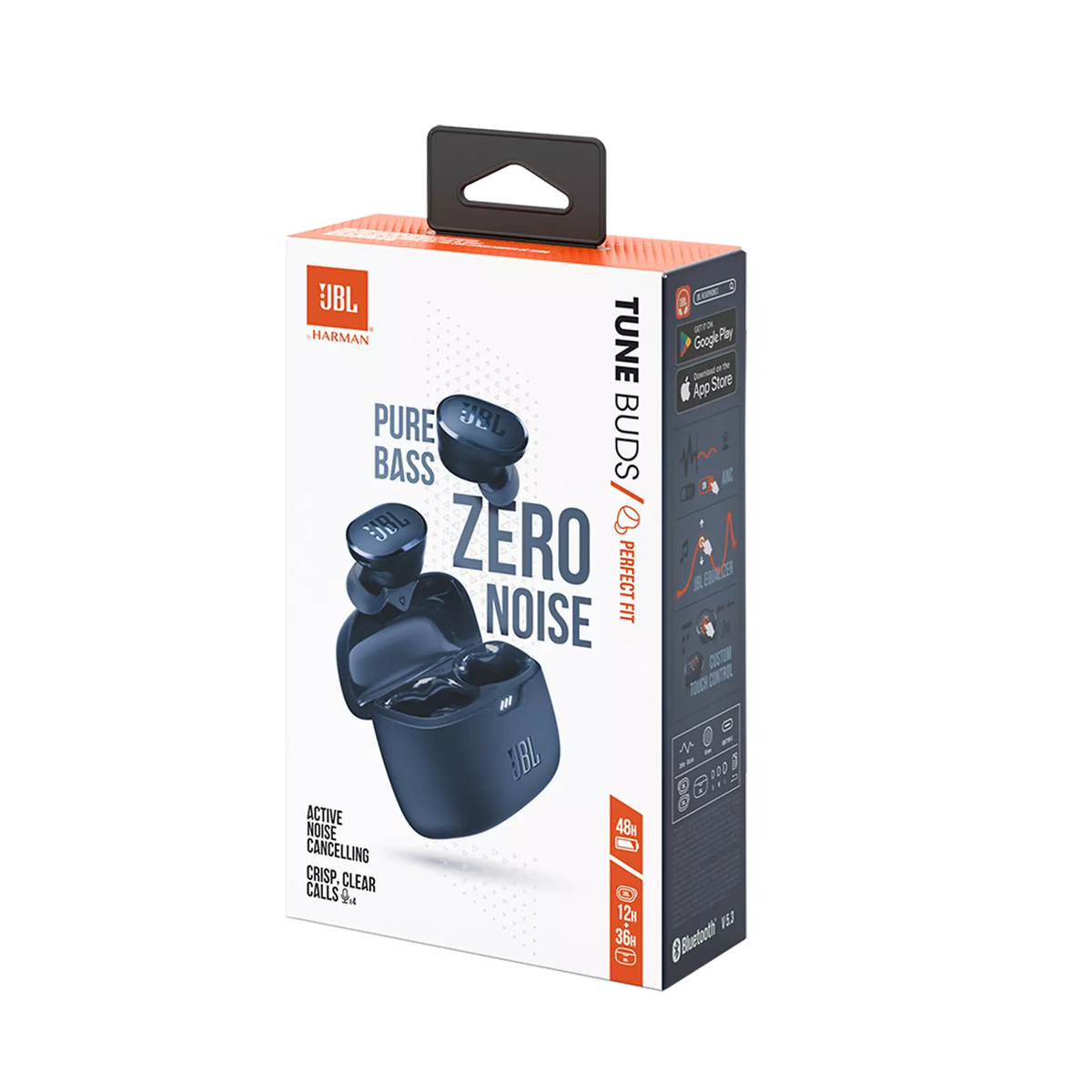 Handsfree Bluetooth JBL Tune Buds, TWS, ANC, MultiPoint, Azul JBLTBUDSBLU