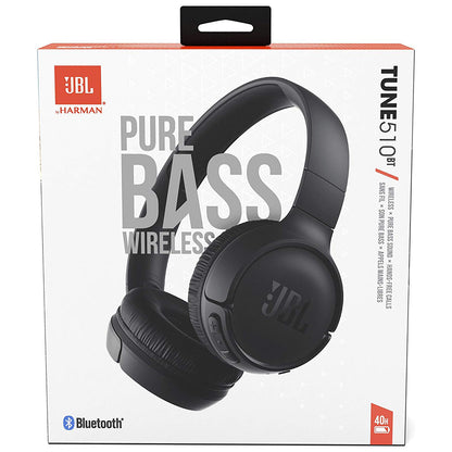 Handsfree Bluetooth JBL Tune 510BT, MultiPoint, A2DP, Black JBLT510BTBLKEU