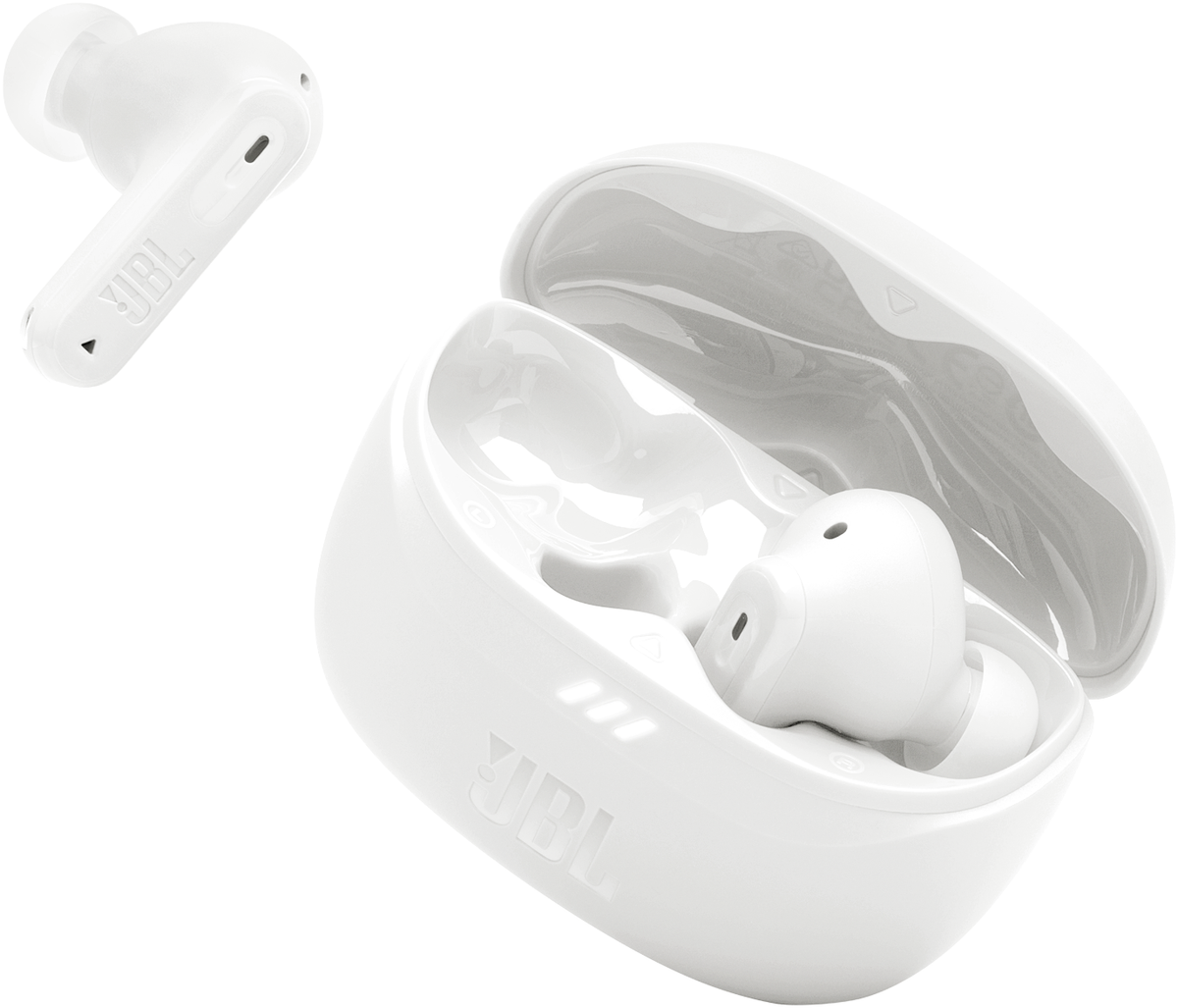 Handsfree Bluetooth JBL Tune Beam 2, TWS, ANC, MultiPoint, Branco JBLTBEAM2WHT