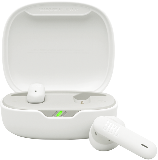 Handsfree Bluetooth JBL Wave Flex 2, TWS, ANC, MultiPoint, Branco JBLWFLEX2WHT