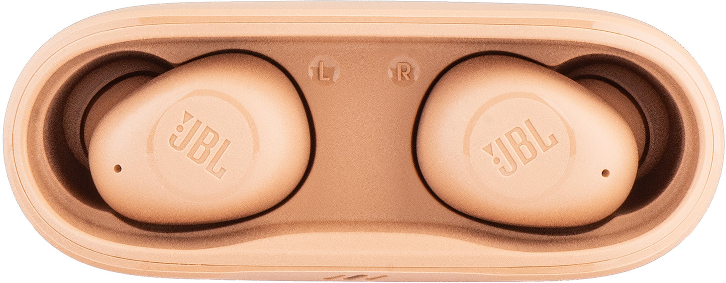 Auriculares Bluetooth JBL Wave Buds, TWS, Bege JBLWBUDSBEG