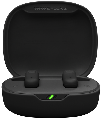Handsfree Bluetooth JBL Wave Flex 2, TWS, ANC, MultiPoint, Preto JBLWFLEX2BLK