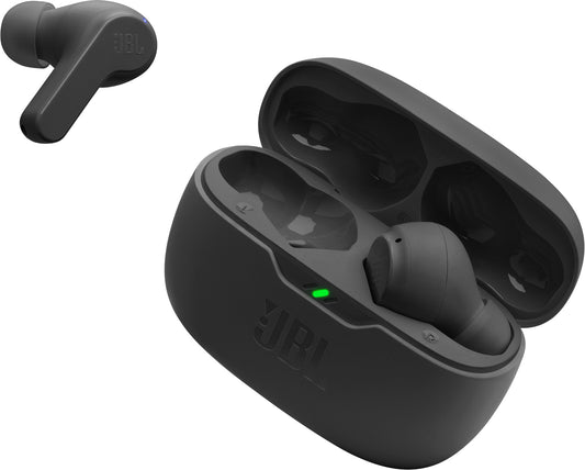 Mãos-livres Bluetooth JBL Wave Beam, TWS, Preto JBLWBEAMBLK