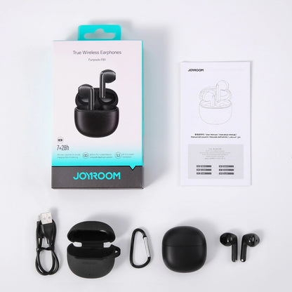 Auriculares Bluetooth Joyroom Funpods JR-FB1 Nova Versão, TWS, Preto