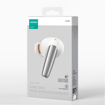 Auriculares Bluetooth Joyroom JR-BB1, TWS, Branco