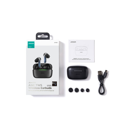 Handsfree Bluetooth Joyroom JR-BC1, TWS, ANC, Preto